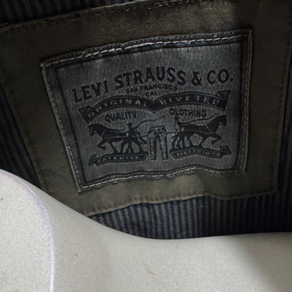 Levi's Olive Utility Jacket with Hood, Women’s Sz M - Picture 10 of 12